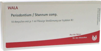 PERIODONTIUM/STANNUM comp.Ampullen - 10X1ml