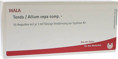 TENDO/ALLIUM cepa comp.Ampullen - 10X1ml