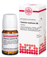 THALLIUM ACETICUM D 6 Tabletten - 80Stk