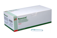 RAUCOCEL Nasentamponade gerade 45 mm m.Faden - 10Stk