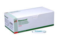RAUCOCEL Nasentamponade gerade 45 mm vent.m.Faden - 10Stk