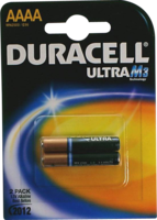 DURACELL Ultra M3 AAAA 1,5 Volt - 2Stk - Sonstige Mess/Therapiegeräte + Zubehör