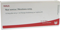 NUX VOMICA/NICOTIANA comp.Ampullen - 10X1ml