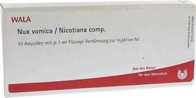 NUX VOMICA/NICOTIANA comp.Ampullen - 10X1ml