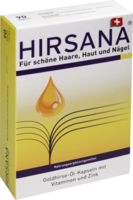 HIRSANA Goldhirse Öl Kapseln - 90Stk - Für Haut, Haare & Knochen