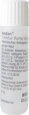 KODAN Tinktur forte farblos - 6ml - Hautpflege