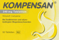 KOMPENSAN Tabletten 340 mg - 50Stk - Entgiften-Entschlacken-Entsäuern
