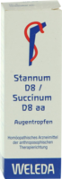 STANNUM D 8 succinum D 8 aa Augentropfen - 10ml