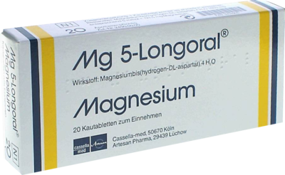 MG 5 LONGORAL Kautabletten - 20Stk