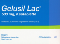 GELUSIL LAC Kautabletten - 20Stk - Entgiften-Entschlacken-Entsäuern