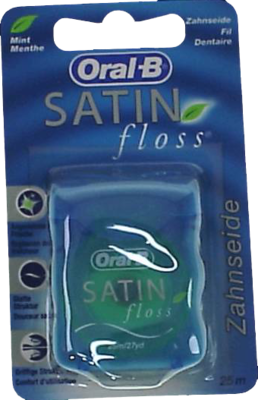 ORAL B Zahnseide SATINfloss blau Blisterkarte - 1Stk - Zahnseiden
