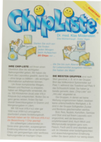 CHIPLISTE Leporello - 1Stk