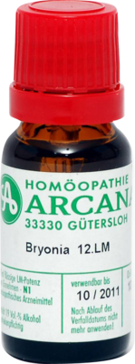 BRYONIA LM 12 Dilution - 10ml