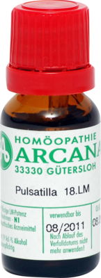 PULSATILLA LM 18 Dilution - 10ml