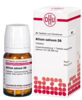 ALLIUM SATIVUM D 6 Tabletten - 80Stk - A - A