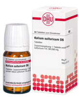 KALIUM SULFURICUM D 6 Tabletten - 80Stk