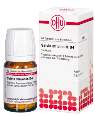 SALVIA OFFICINALIS D 4 Tabletten - 80Stk