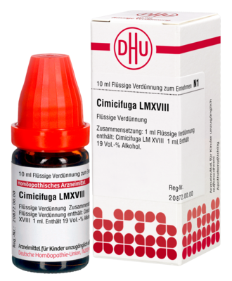 CIMICIFUGA LM XVIII Dilution - 10ml