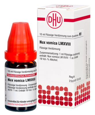 NUX VOMICA LM XVIII Dilution - 10ml