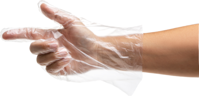 HANDSCHUHE Einmal f.Damen Karton - 100Stk