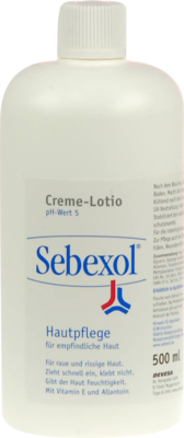 SEBEXOL Creme Lotio - 500ml - Pflege trockener Haut