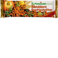 DR.MUNZINGER Fruchtschnitte Sanddorn - 50g