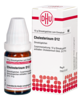 CHOLESTERINUM D 12 Globuli - 10g - B - C