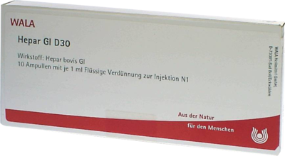 HEPAR GL D 30 Ampullen - 10X1ml