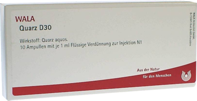 QUARZ D 30 Ampullen - 10X1ml