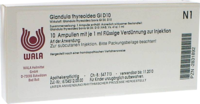 GLANDULA THYREOIDEA GL D 10 Ampullen - 10X1ml