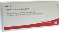 ARNICA E Planta tota D 20 Ampullen - 10X1ml