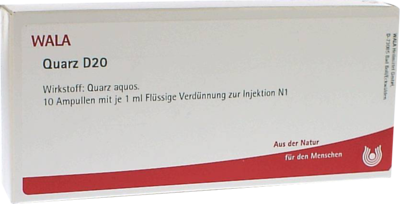 QUARZ D 20 Ampullen - 10X1ml