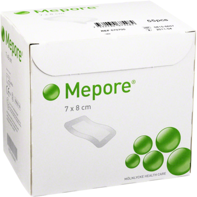 MEPORE Wundverband steril 7x8 cm - 55Stk