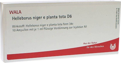 HELLEBORUS NIGER e planta tota D 6 Ampullen - 10X1ml