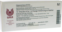 HIPPOCAMPUS GL D 5 Ampullen - 10X1ml