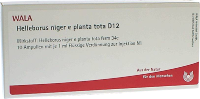 HELLEBORUS NIGER e planta tota D 12 Ampullen - 10X1ml