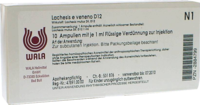 LACHESIS E veneno GL D 12 Ampullen - 10X1ml