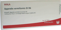 APPENDIX vermiformis GL D 6 Ampullen - 10X1ml