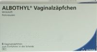 ALBOTHYL Vaginalzäpfchen 90 mg - 6Stk
