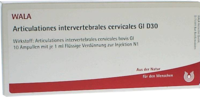 ARTICULATIONES intervertebral.cerv.GL D 30 Amp. - 10X1ml