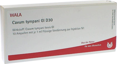 CAVUM tympani GL D 30 Ampullen - 10X1ml