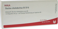 DUCTUS CHOLEDOCHUS GL D 15 Ampullen - 10X1ml