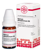 NATRIUM PHOSPHORICUM D 6 Globuli - 10g - L - N