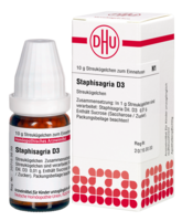 STAPHISAGRIA D 3 Globuli - 10g