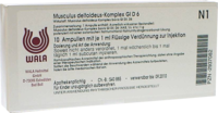 MUSCULUS DELTOIDEUS Komplex GL D 6 Ampullen - 10X1ml