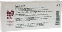 RECTUM GL D 5 Ampullen - 10X1ml