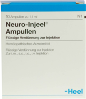 NEURO INJEEL Ampullen - 10Stk - Unruhe & Schlafstörungen