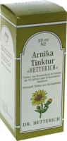 ARNIKA TINKTUR Hetterich - 100ml - Gelenk-, Kreuz- & Rückenschmerzen, Sportverletzungen