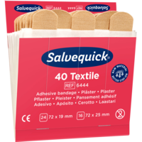 SALVEQUICK Pflasterstrips elastisch Refill 6444 - 40Stk