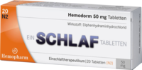 HEMODORM 50 mg Einschlaftabletten - 20Stk - Unruhe & Schlafstörungen
